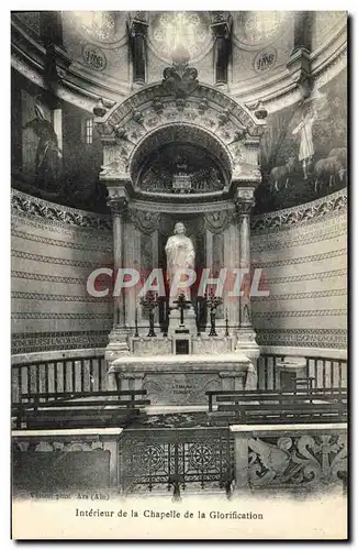 Ansichtskarte AK Ars Interieur De La Chapelle De La Glorification