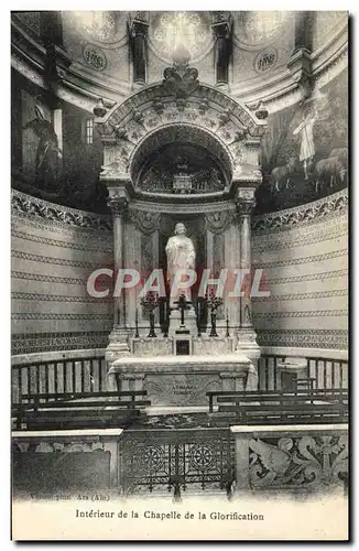 Cartes postales Ars Interieur De La Chapelle De La Glorification