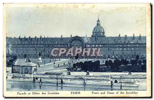 Ansichtskarte AK Paris Facade et dome des Invalides