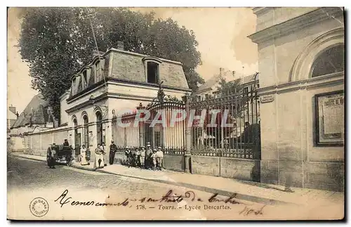 Cartes postales Tours Lycee Descartes