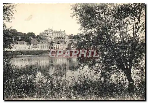 Cartes postales Amboise Vue sur Le Chateau