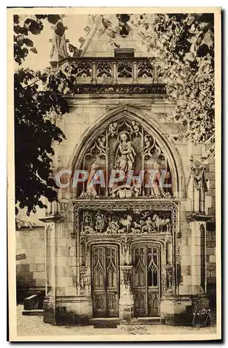 Ansichtskarte AK Chateau D&#39Amboise Porte De La Chapelle St Hubert