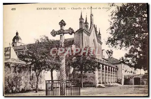 Ansichtskarte AK Environs De Nice Chapelle Du Convent De Cimies