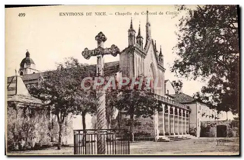 Cartes postales Environs De Nice Chapelle Du Convent De Cimies