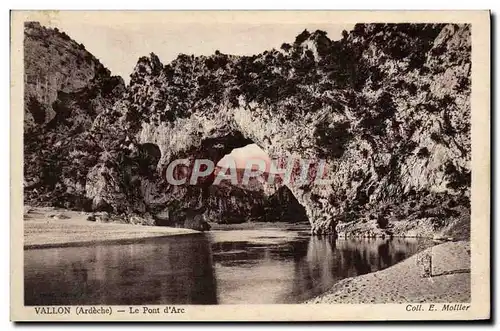 Cartes postales Vallon Le Pont D&#39Arc