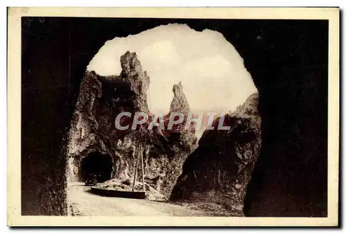 Cartes postales Gorges De Daluis Les Tunnels de Guillaumes et les aiguilles