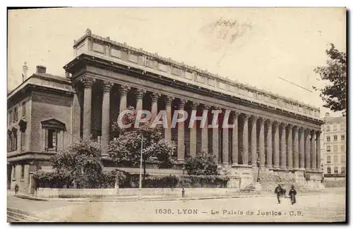 Cartes postales Lyon Le Palais De Justice