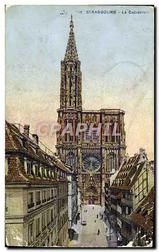 Cartes postales Strasbourg La Cathedrale