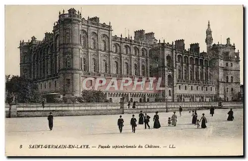 Ansichtskarte AK Saint Germain En Laye Facade septentrionale du chateau