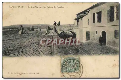 Cartes postales Cannes Ile Ste Marguerite Prison De Bazaine