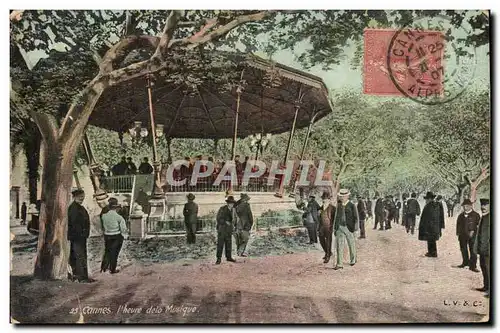 Cartes postales Cannes L&#39heure De la Musique