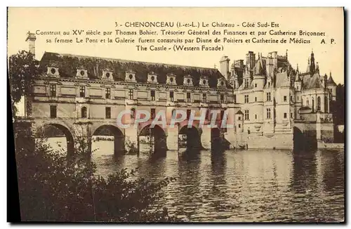 Cartes postales Chenonceau Le Chateau