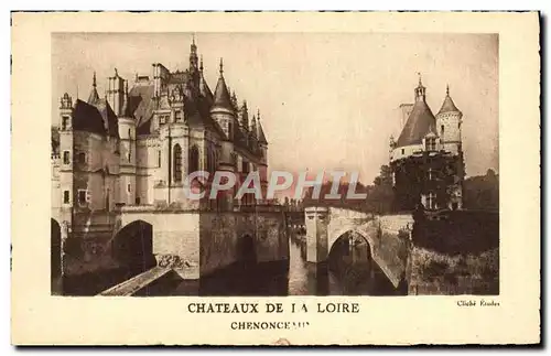 Cartes postales Chateaux De La Loire Chenonceau