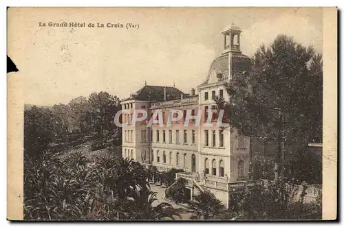 Cartes postales Le Grand Hotel De La Croix Publicit�