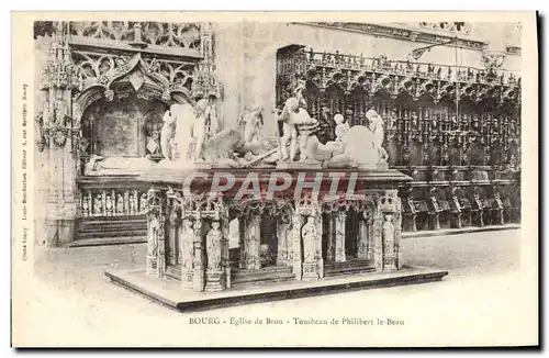 Cartes postales Bourg Eglise De Brou Tombeau De Philibert Le Beau