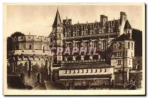 Cartes postales Amboise Le Chateau Bati Par Charles VII et Louis XIII