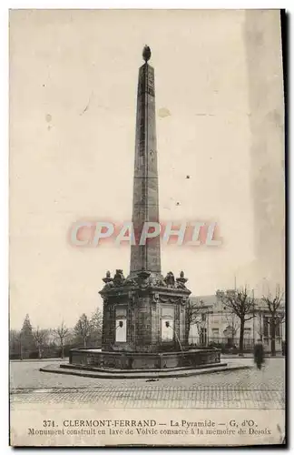 Cartes postales Clermont Ferrand La Pyramide