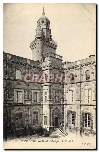 Cartes postales Toulouse Hotel D&#39Assezat