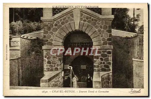 Cartes postales Chatelguyon Sources Deval Et Germaine