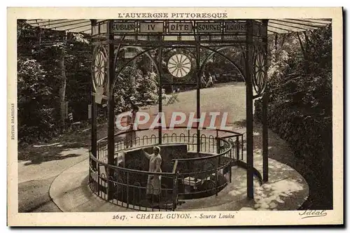 Cartes postales Chatelguyon Sources Louise