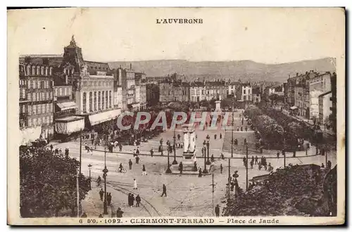 Cartes postales Clermont Ferrand Place De Jaude