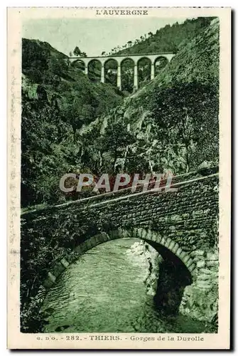 Cartes postales Thiers Gorges De La Durolle