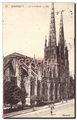 Cartes postales Bordeaux La Cathedrale