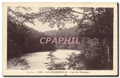 Cartes postales La Bourboule Lac Du Barrage