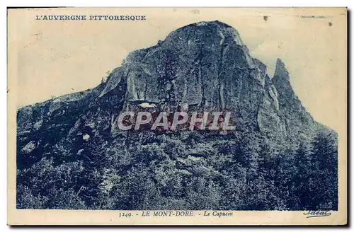 Cartes postales Le Mont Dore Le Capucin