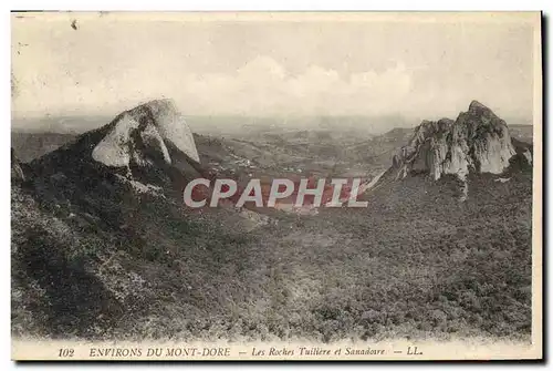 Ansichtskarte AK Le Mont Dore Les Roches Tuiliere Et Samadoire