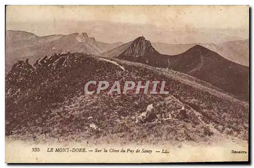 Cartes postales Le Mont Dore Sur La Cime Du Puy De Sancy