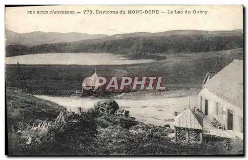 Cartes postales L&#39Auvergne Mont Dore Le Lac Du Guery