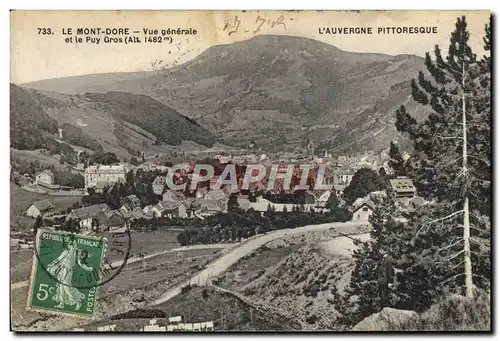 Ansichtskarte AK Le Mont Dore Vue Generale Et Le Puy Gros