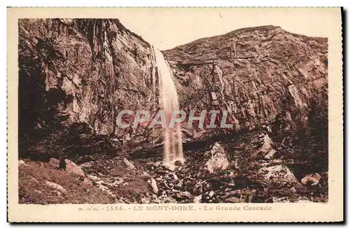 Cartes postales Le Mont Dore La Grande Cascade