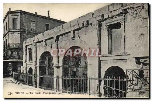 Cartes postales Nimes La Porte D&#39Auguste