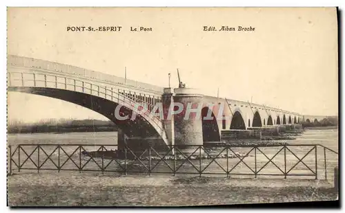 Cartes postales Pont St Esprit Le Pont