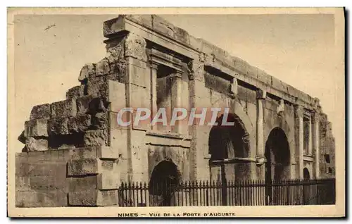 Cartes postales Nimes Vue De La Porte D&#39Auguste