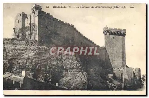 Ansichtskarte AK Beaucaire Le Chateau De Montmorency