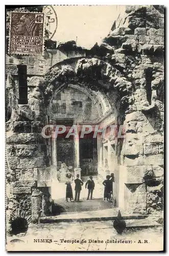 Cartes postales Nimes Temple De Diane