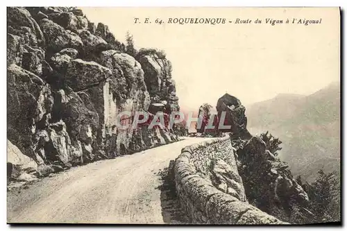 Cartes postales Roquelonque Route Du Vigan A l&#39Aigoual