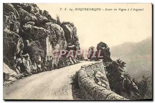 Cartes postales Roquelonque Route Du Vigan A l'Aigoual