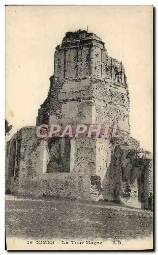 Cartes postales Nimes La Tour Magne