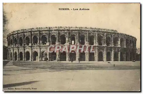 Cartes postales Nimes Les Arenes