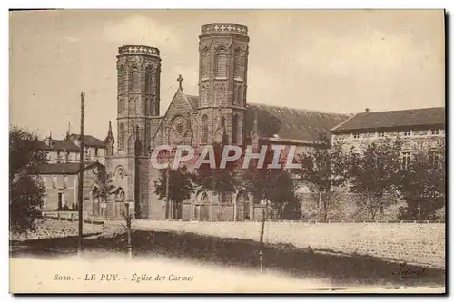 Ansichtskarte AK Le Puy Eglise Des Carmes