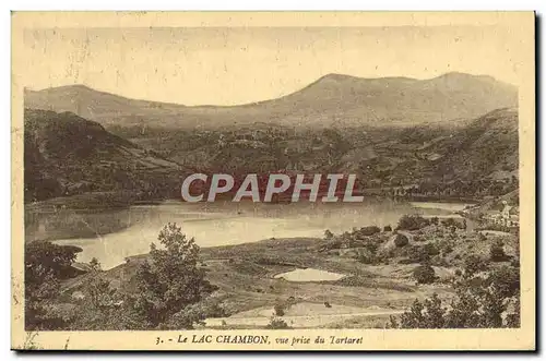 Ansichtskarte AK Le Lac Chambon Vue Prise Du Tartaret