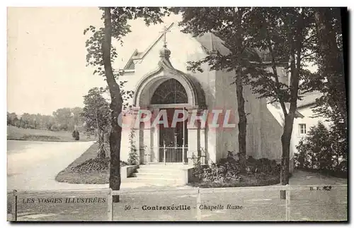 Cartes postales Contrexeville Chapelle Russe Russie Russia