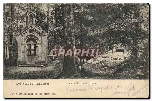 Ansichtskarte AK Les Vosges Francaises La Chapelle Du Lac Lamay