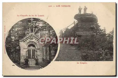 Ansichtskarte AK Les Vosges La Chapelle Du Lac De Lamaix Le coquin