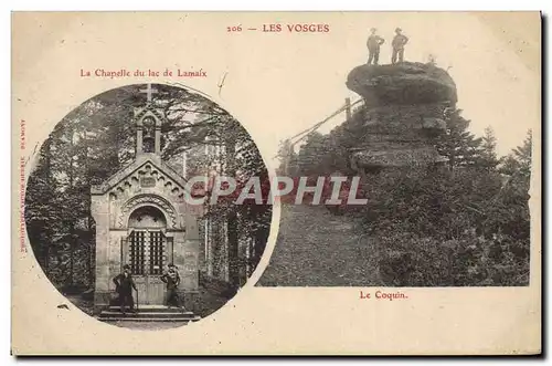 Cartes postales Les Vosges La Chapelle Du Lac De Lamaix Le coquin