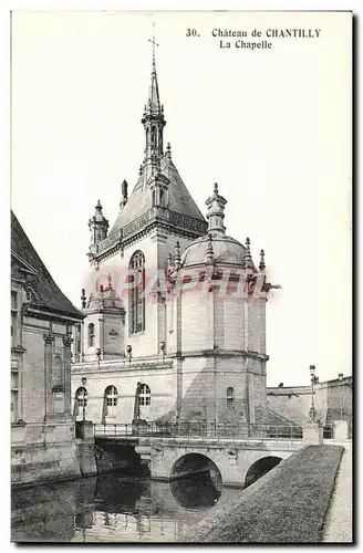 Cartes postales Chateau De Chantilly La Chapelle